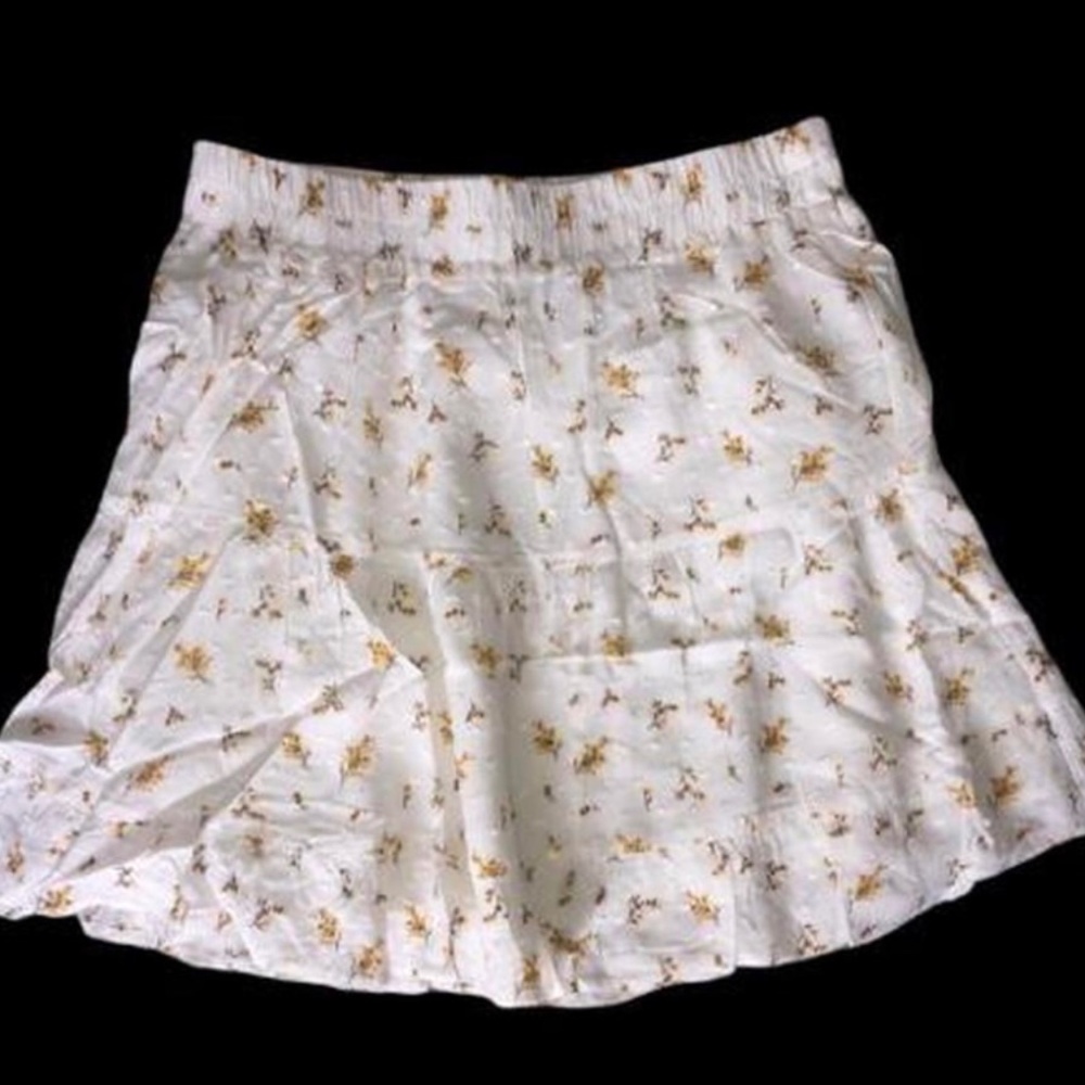Floral Print Skirt